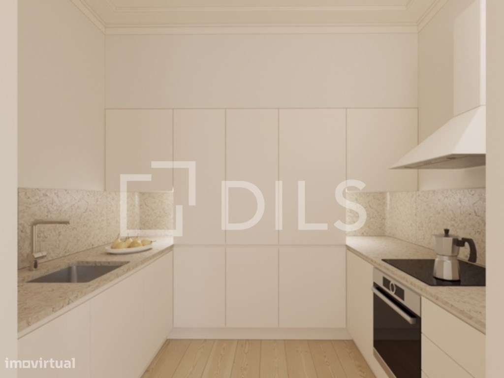 Apartamento T2 com varanda em novo empreendimento em Santos - Grande imagem: 2/33