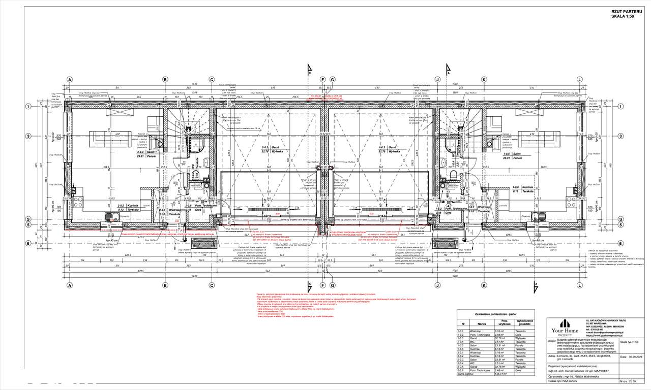 Elegancki dom na granicy Warszawy - Łomianki Buraków - Pełny obrazek: 4/11