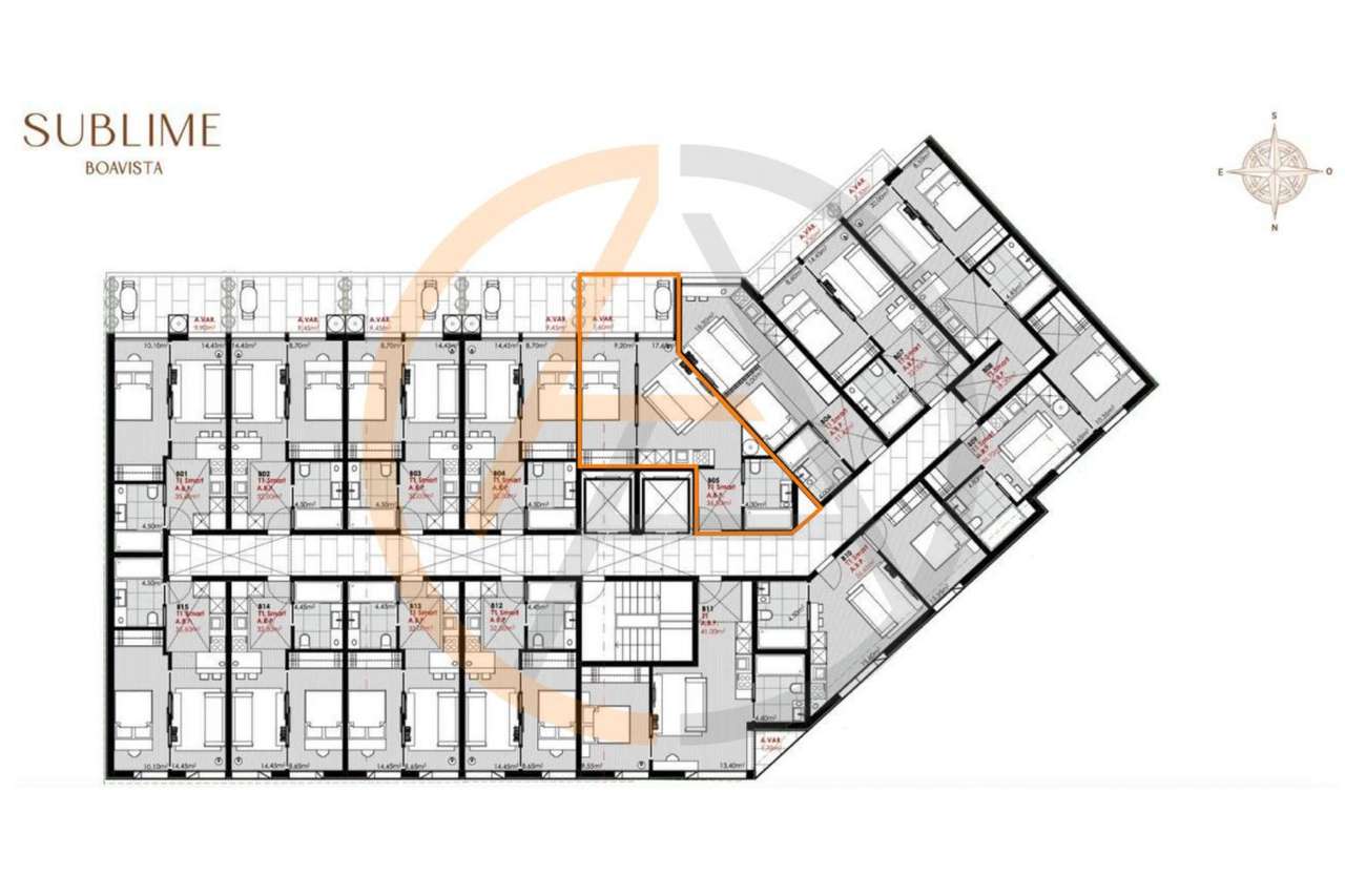 Apartamento T1 com Varanda | Sublime Boavista-14