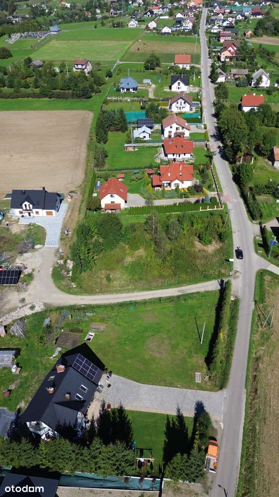 Uzbrojona działka budowlana  17ar w Librantowej. - Pełny obrazek: 4/4