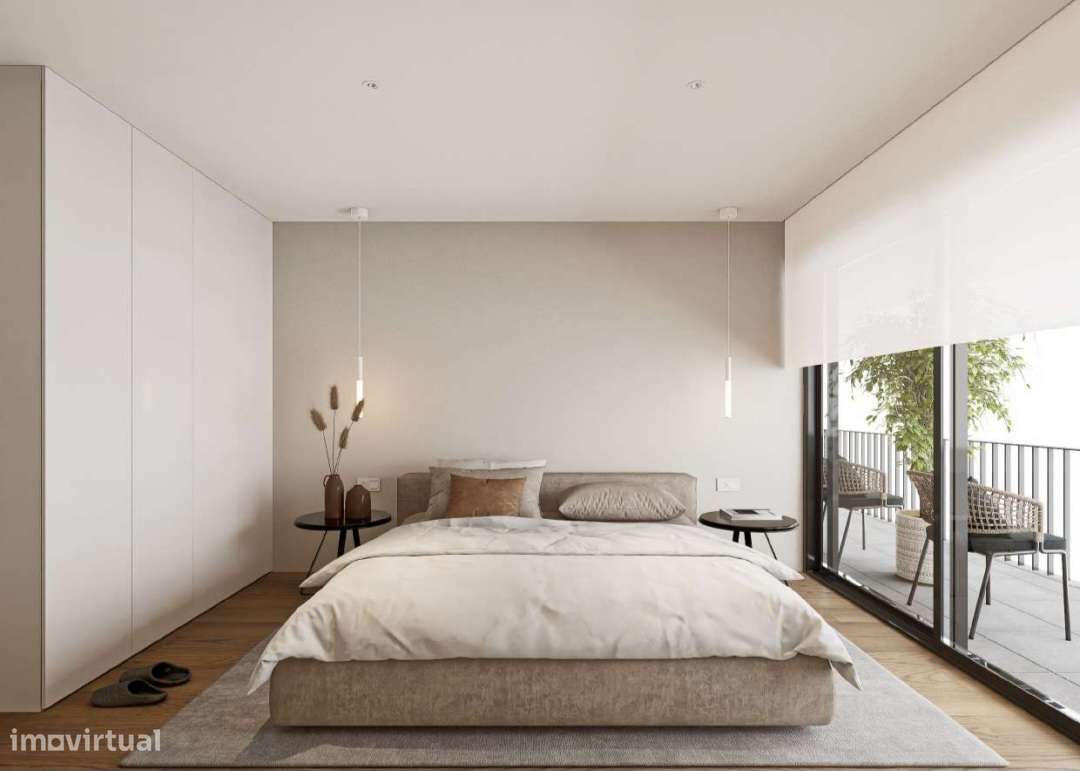 Comprar Excepcional Novo T1, Último piso Alfena Central-7