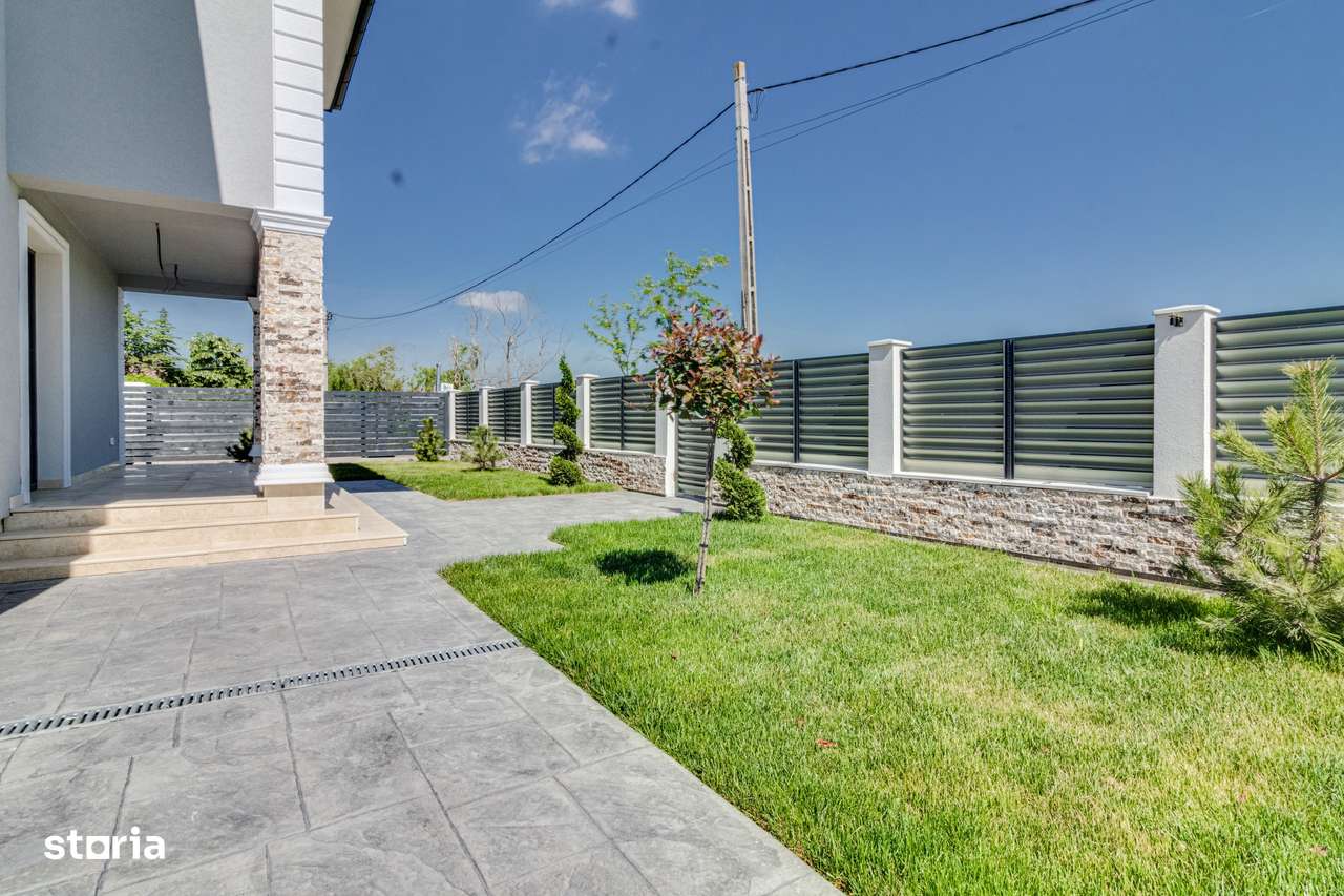 Vila INDIVIDUALA, 400 mp teren, utilitati, Crevedia-Buftea!-5