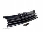 VW GOLF 4 GRILL ATRAPA BEZ LOGO TUNING BLACK - 4