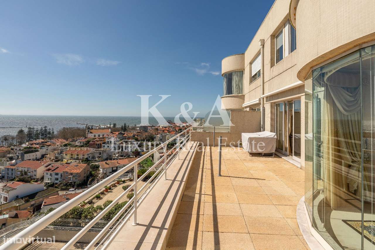 Apartamento T6 duplex com vistas panorâmicas sobre o Rio Douro e o mar-22