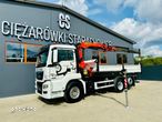 MAN MAN TGS TGX 26.320 E6 // wywrotka 3-S + HDS PALFINGER PK 14001-EH // 6x2 6x4 // klima // dzwig żuraw crane kran - 11