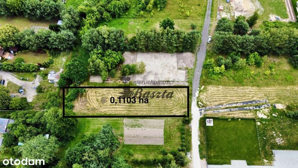 Na sprzedaż działka budowlana – Wierzbin. - Pełny obrazek: 2/3