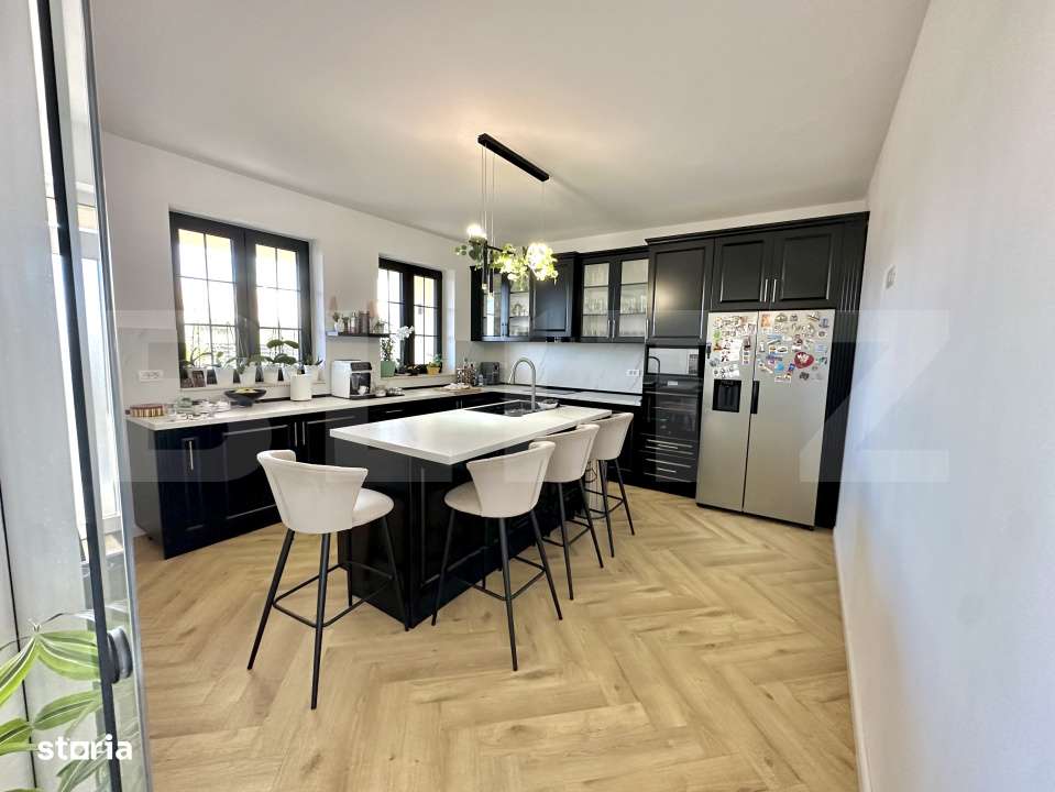 Casa superba, pe un singur nivel, 284 mp, mobilata lux – Exclusiv pr - Imagine principală: 3/19
