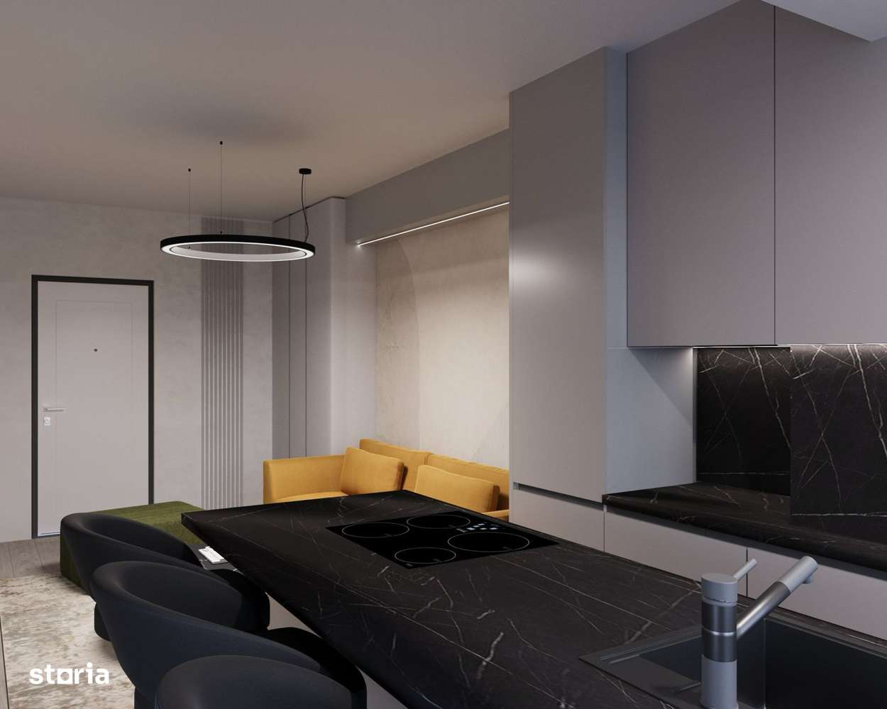 Finalizat/Intabulat - Sun Residence-Ap 4 camere-96 Mp - Grădină 43 Mp-14