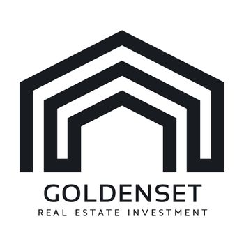 Goldenset Mediação Imobiliária Logotipo