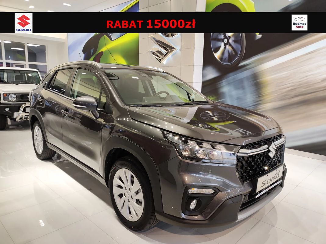 Suzuki S-Cross SP Premium 129KM 2WD Alu/KeyLess/Camera/Led/Tablet