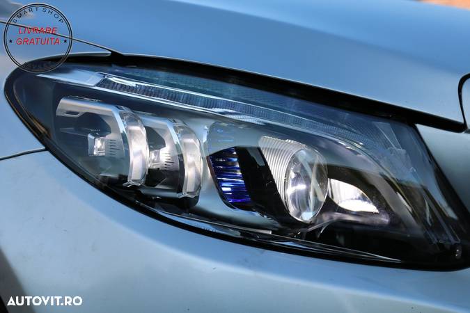 Faruri Full Multibeam LED Mercedes C-Class W205 S205 (2014-2018) LHD- livrare gratuita - 15