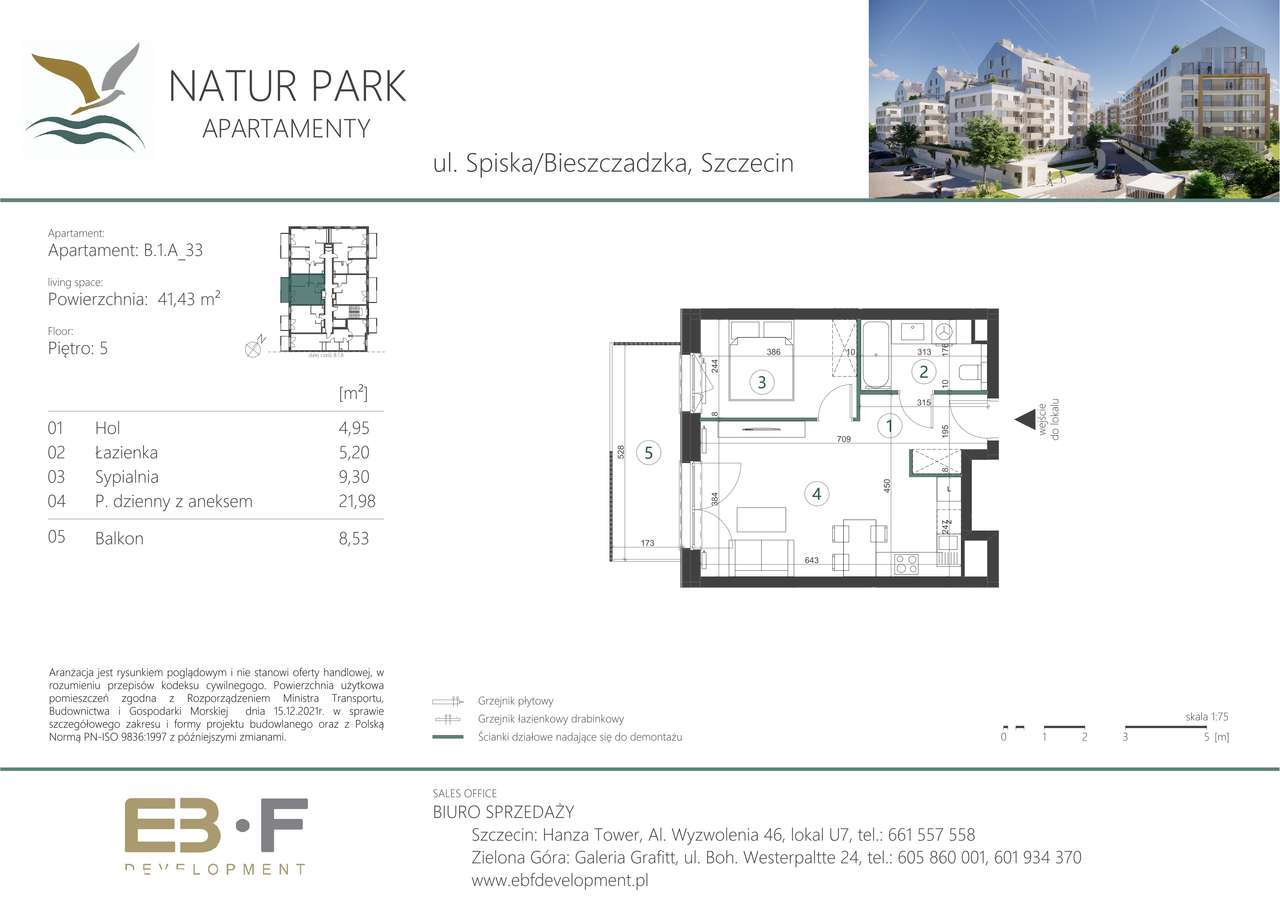 Natur Park | apartament 2-pok. | A_33 - Pełny obrazek: 2/7