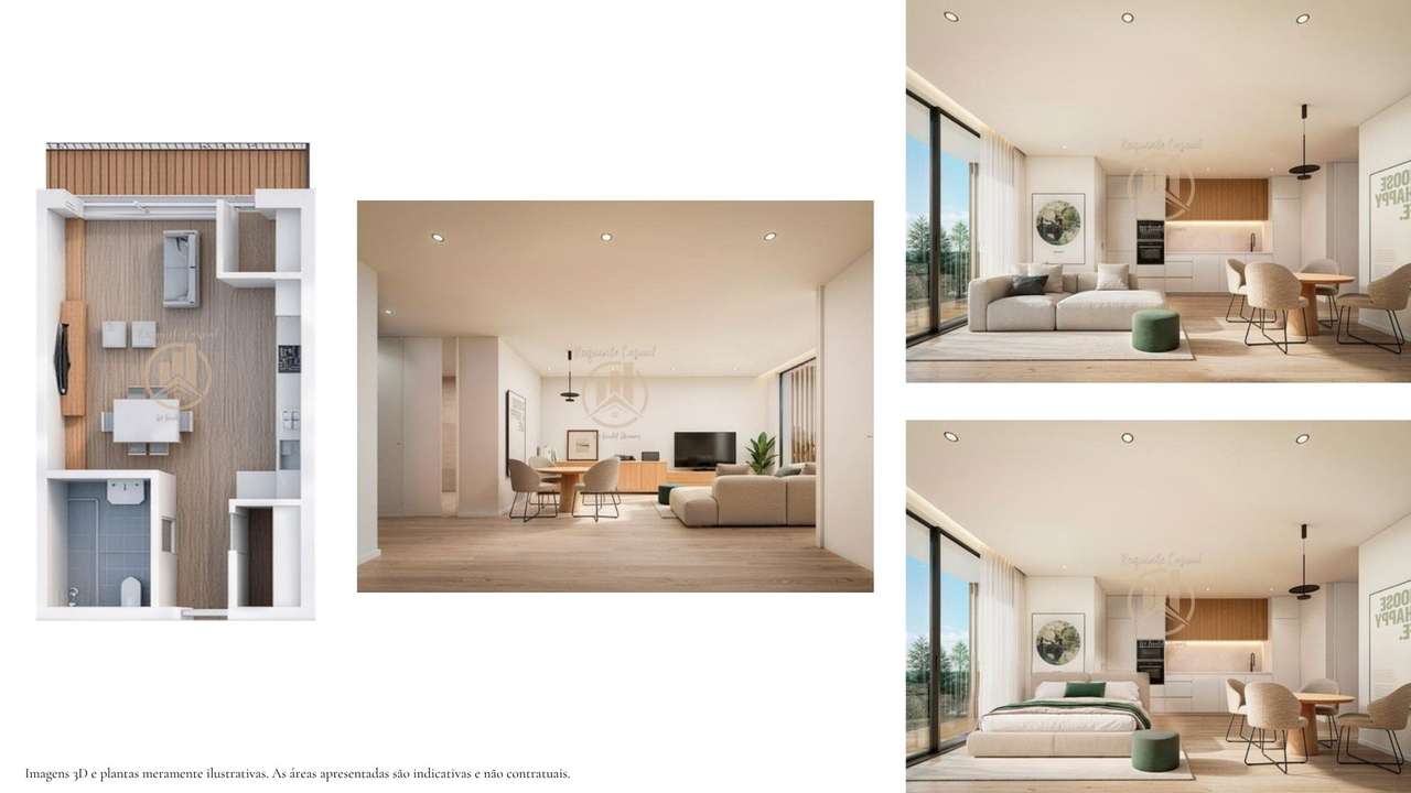 Apartamento T0 | Novo | Espargo - Grande imagem: 2/23