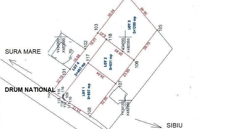 Teren intravilan Sura Mare - Imagine principală: 5/6