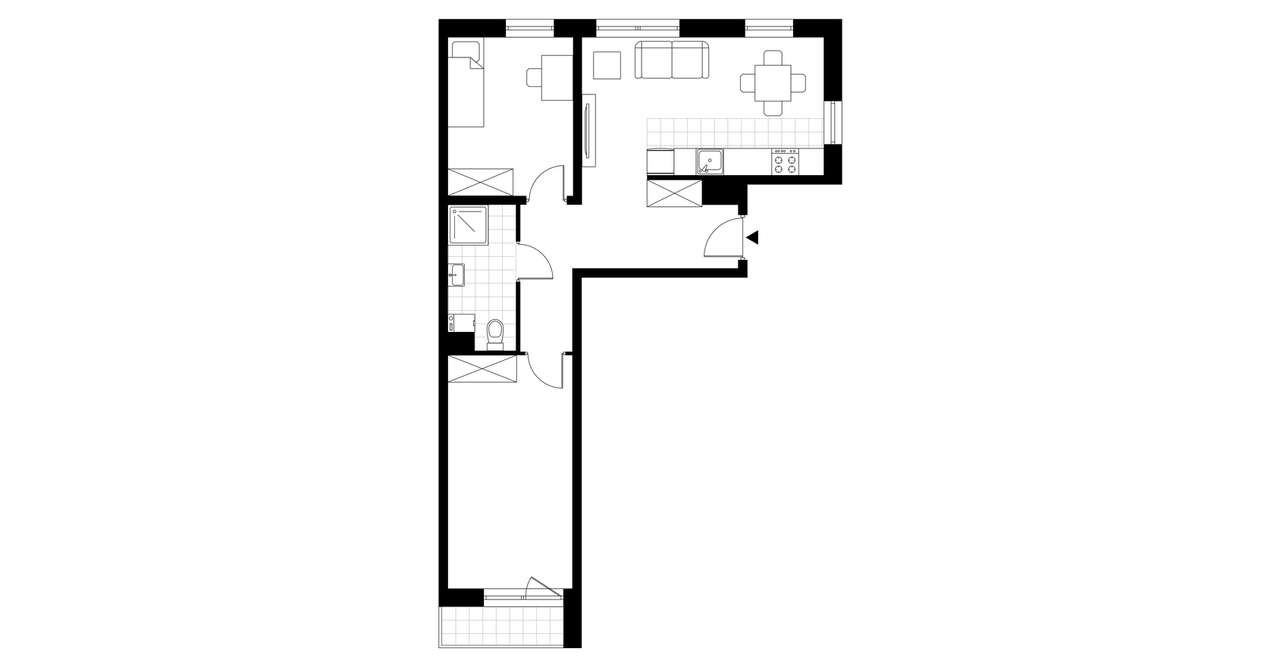 Jeleniogórska 5 | mieszkanie 3-pok. | A-35 - Pełny obrazek: 4/9