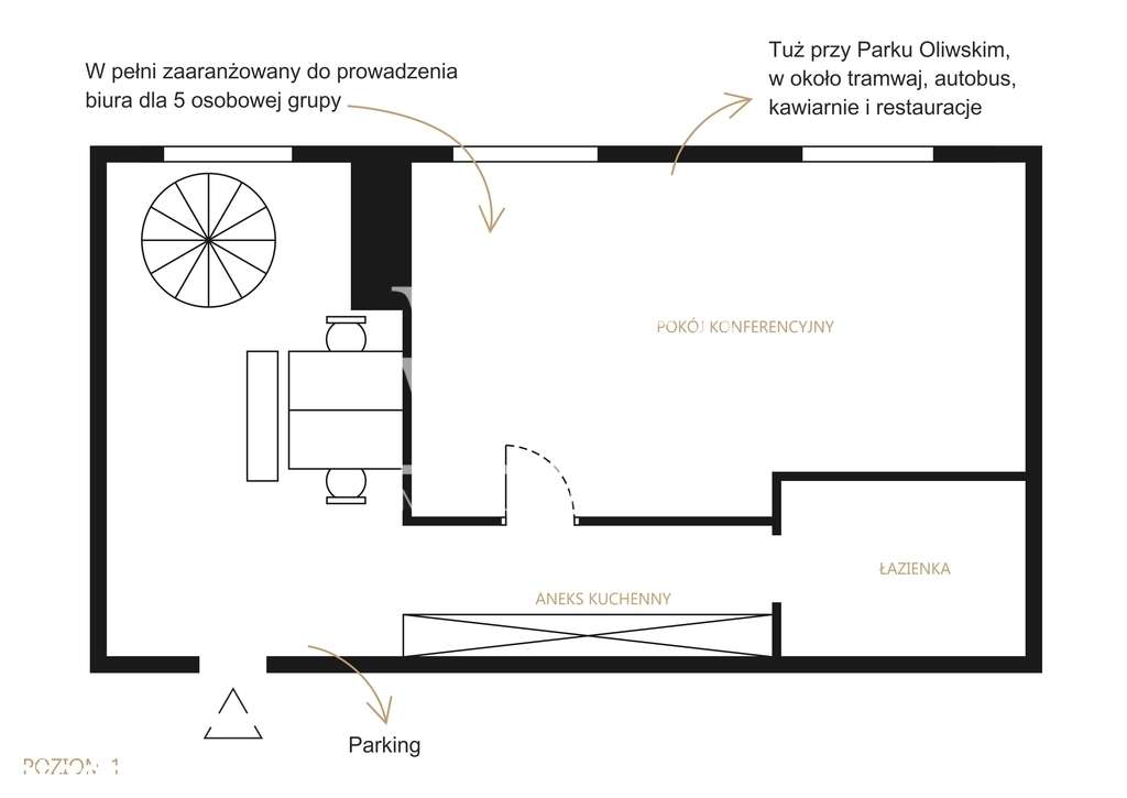 Nowoczesny lokal biurowy z widokiem na Park - Pełny obrazek: 4/20