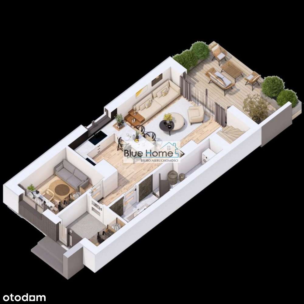 5 pokoi, wysoki standard, garaż w bryle - Pełny obrazek: 5/7