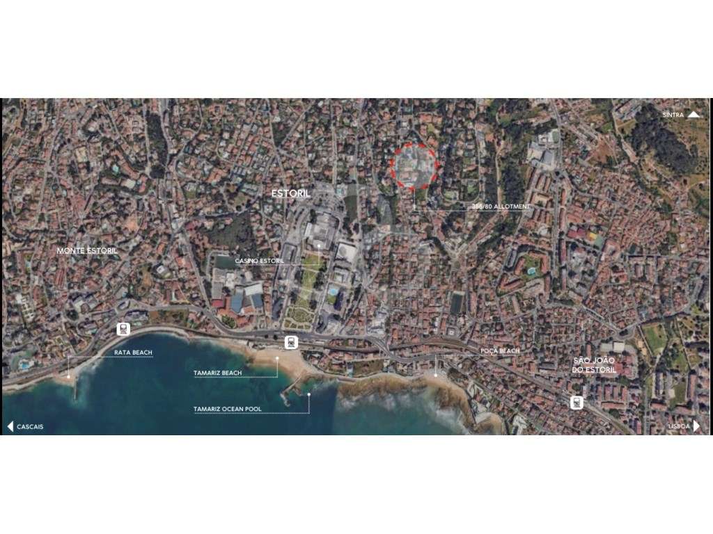 Moradia T6 Isolada no Estoril com piscina e garagem mais espaços ve...-33