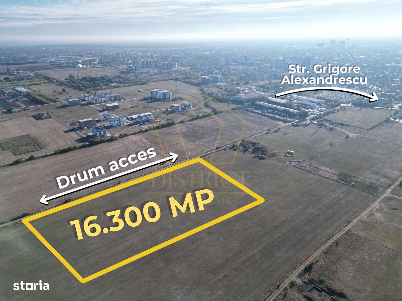 COM 0% Parcele pentru bloc S+P+2E+M/Er | Torontalului - Imagine principală: 4/4