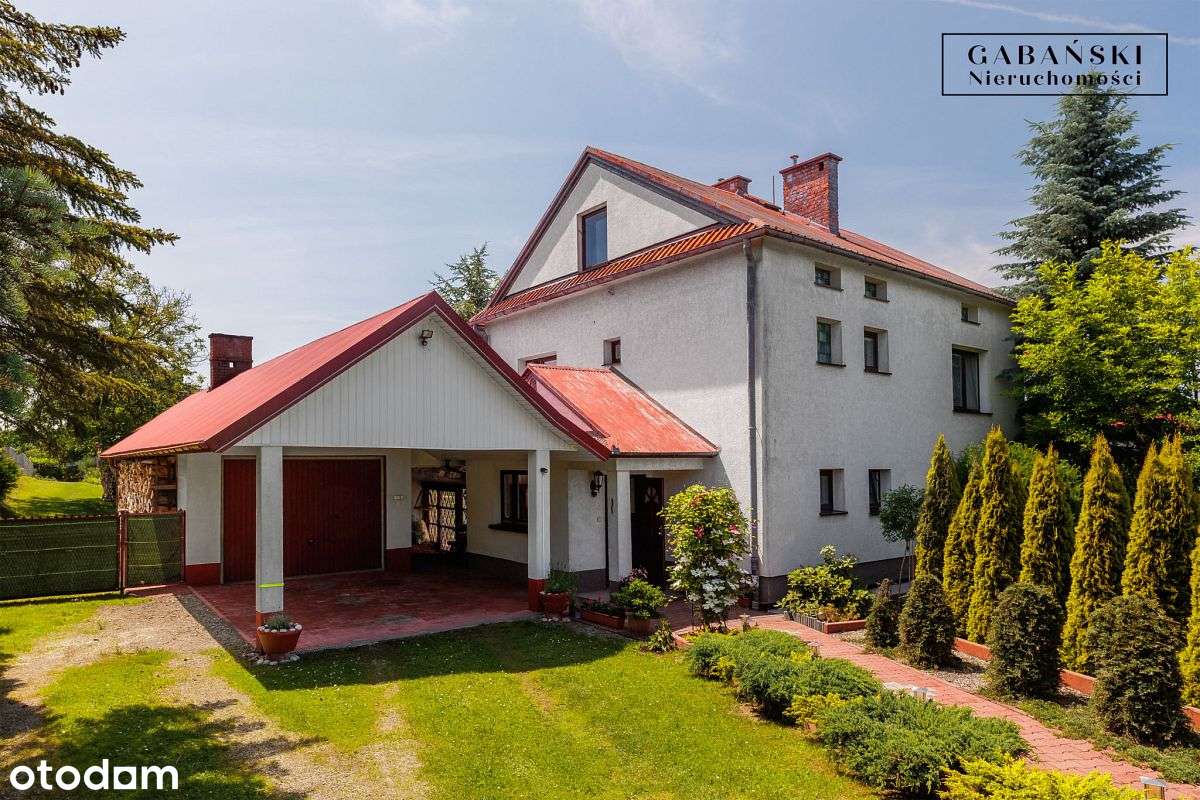 Sielankowy dom na wsi - przestrzeń, zieleń i cisza - Pełny obrazek: 4/20