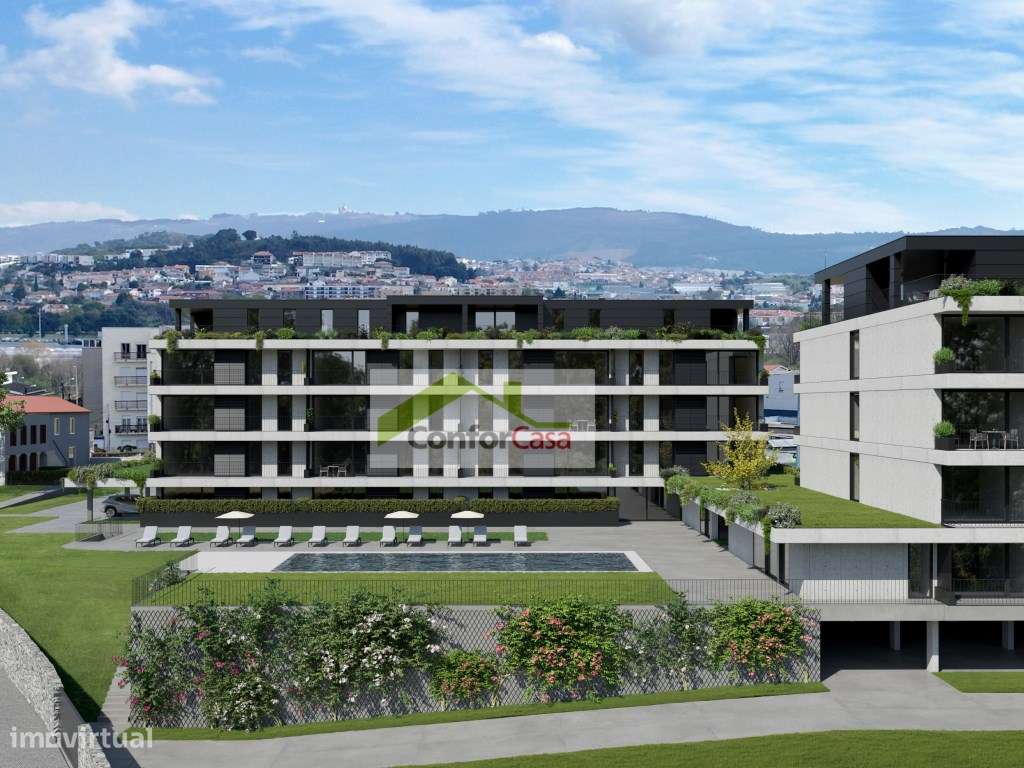 Apartamento T1 em Ferreiros - Condomínio Fechado com Piscina e Ginásio-4