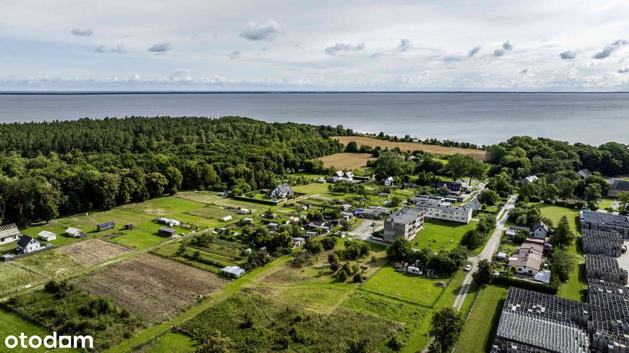 Działka z pozwoleniem na budowę nad brzegiem Zatoki 400 m od plaży-4