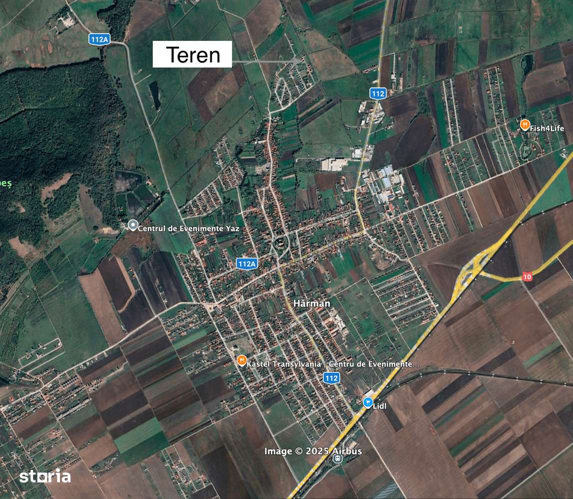 Teren Intravilan Hărman - Ideal Locuință Individuală - Imagine principală: 5/6