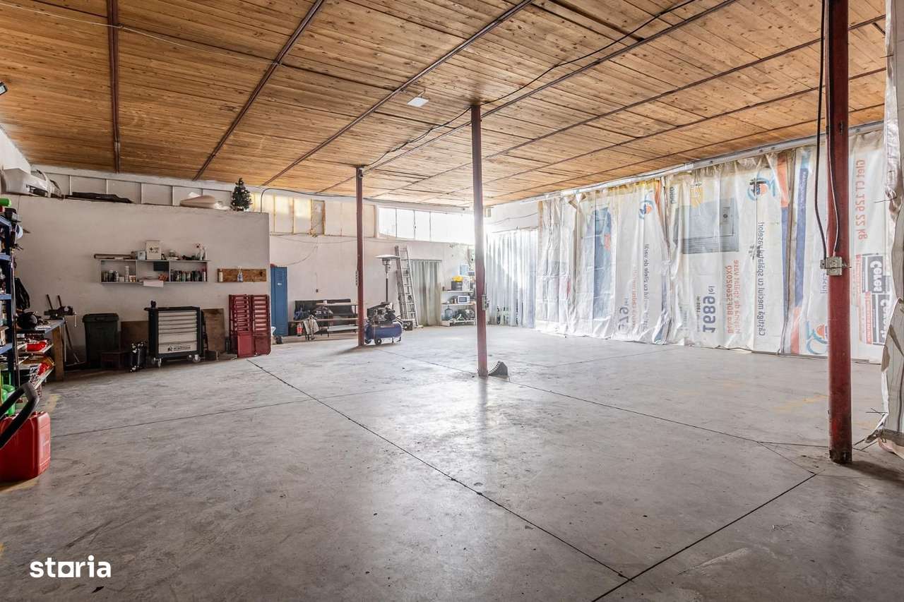 Investitie! Hala + birouri, 3300 mp teren, toate  utilitatile-9