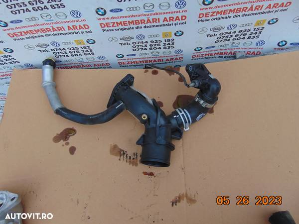 Tubulatura intercooler Renault 1.5 euro 6 Dacia Nissan qashqai duster logan sandero lodgy megane 4 clio kadjar kangoo Mercedes citan w246 w176 juke pulsar tub intercooler conducta furtun - 2