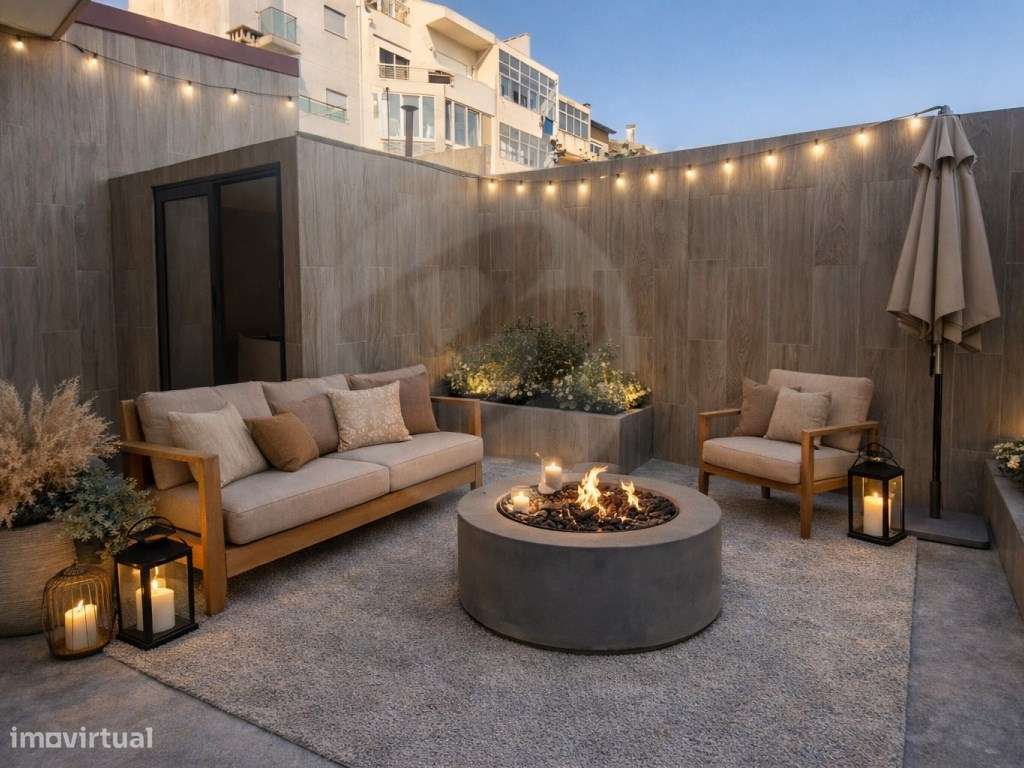 T2 + 1 c/ Terraço a 50m da Praia na Póvoa de Varzim - Grande imagem: 4/36