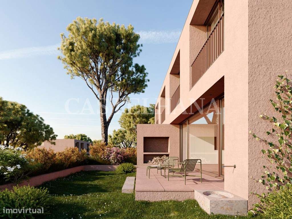 Moradia T4 em condomínio fechado, junto à praia da Madalena - Grande imagem: 3/40