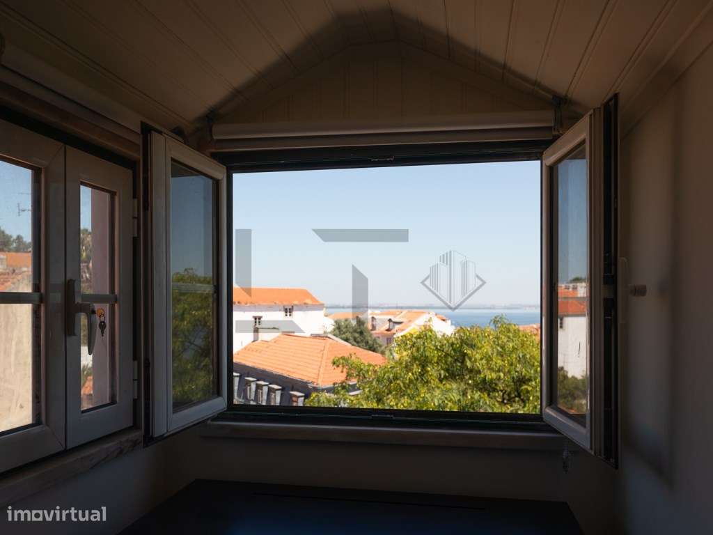 Apartamento T2 Duplex com Vista Rio, com Yield de 6% à Venda nas Po...-8