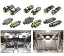 KIT 4 LAMPADAS LED INTERIOR PARA MERCEDES CLASSE C W203 C230 C240 C280 C320 C32 C55 AMG 00-07 - 1