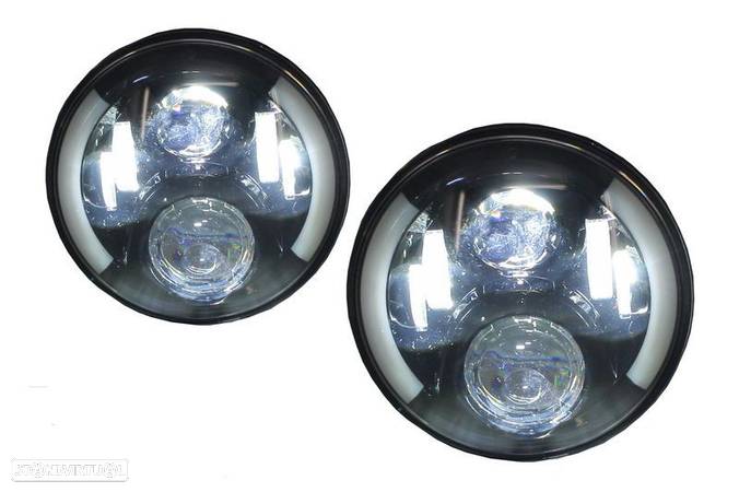 Faróis Cree Led W463 ou Land Rover - 1