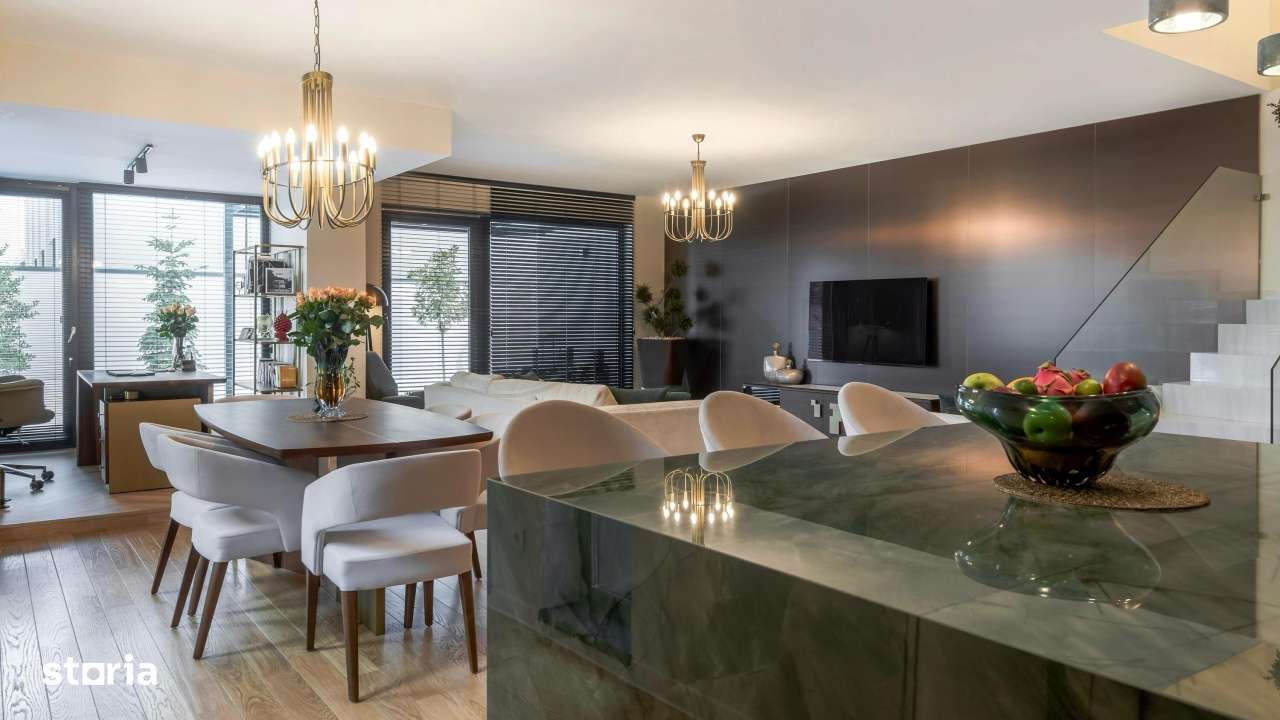 Vila design unic in complexul Zenville Pipera I 5 camere-4