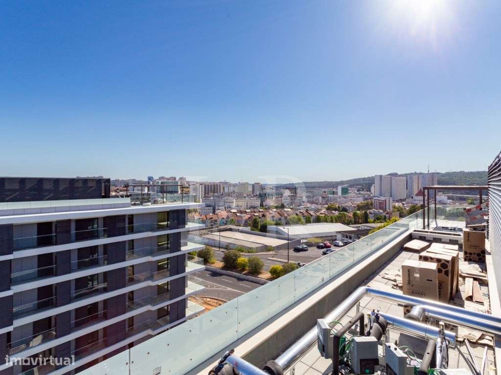 Penthouse duplex T4 com piscina privada e terraço na Praça de Espan... - Grande imagem: 5/78