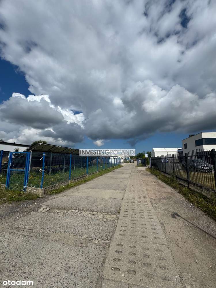 Działka z budynkami handlowo-magazynowymi, świetne miejsce  inwestycja-2