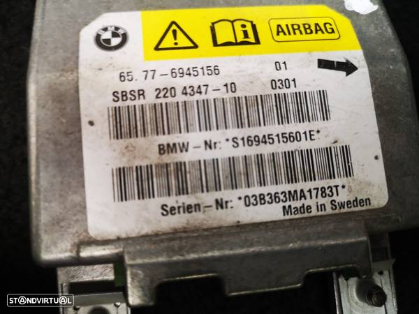 Centralina de airbag BMW SER 5 6 e60 e61 e63 e64 2003+ - 3