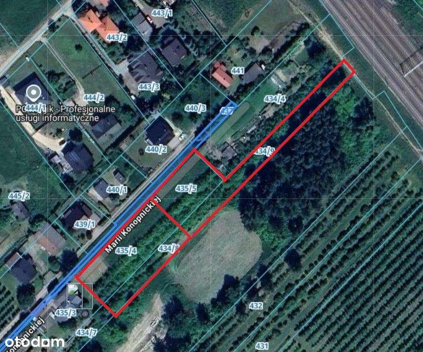 Działka budowlana Warka