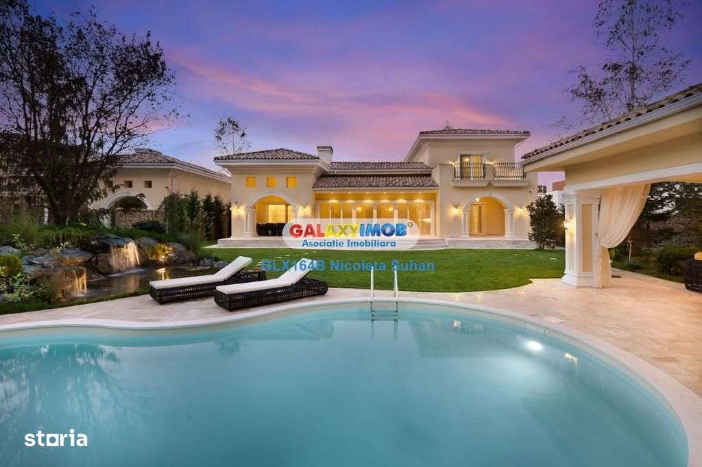 Casa stil mediteranean - PIPERA-TUNARI - teren 1400 mp - Imagine principală: 3/20