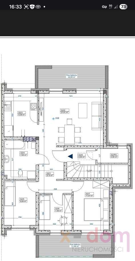 NOWA CENA! | 86 m2 | 4 pokoje | ogród lub 2 tarasy-1