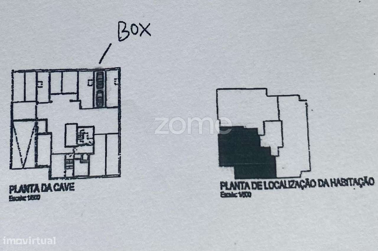 T2 em Alfena, com 130m2, duas frentes, varandas e Box para 2 carros.-22