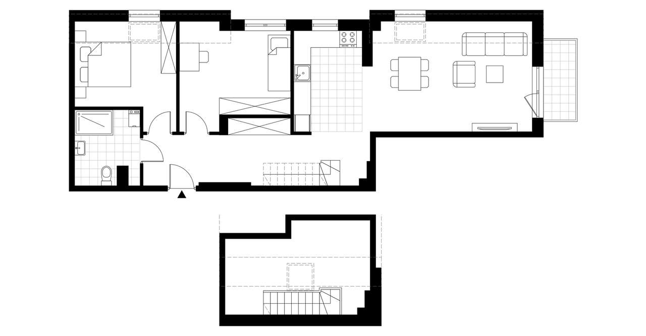 Ogrody centrum 2 | mieszkanie 3-pok. | B.3.30 - Pełny obrazek: 4/9