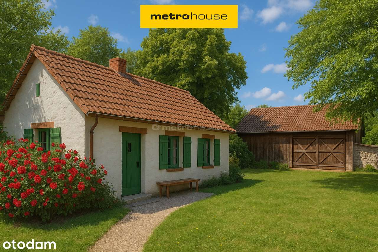 Atrakcyjna działka z zabudowaniami. - Pełny obrazek: 1/16