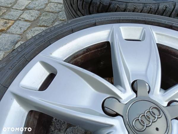 Felgi aluminiowe 17 Audi A3 5x112 ET56 Seat Leon Skoda Octavia VW Golf Passat 8P0601025BL - 8