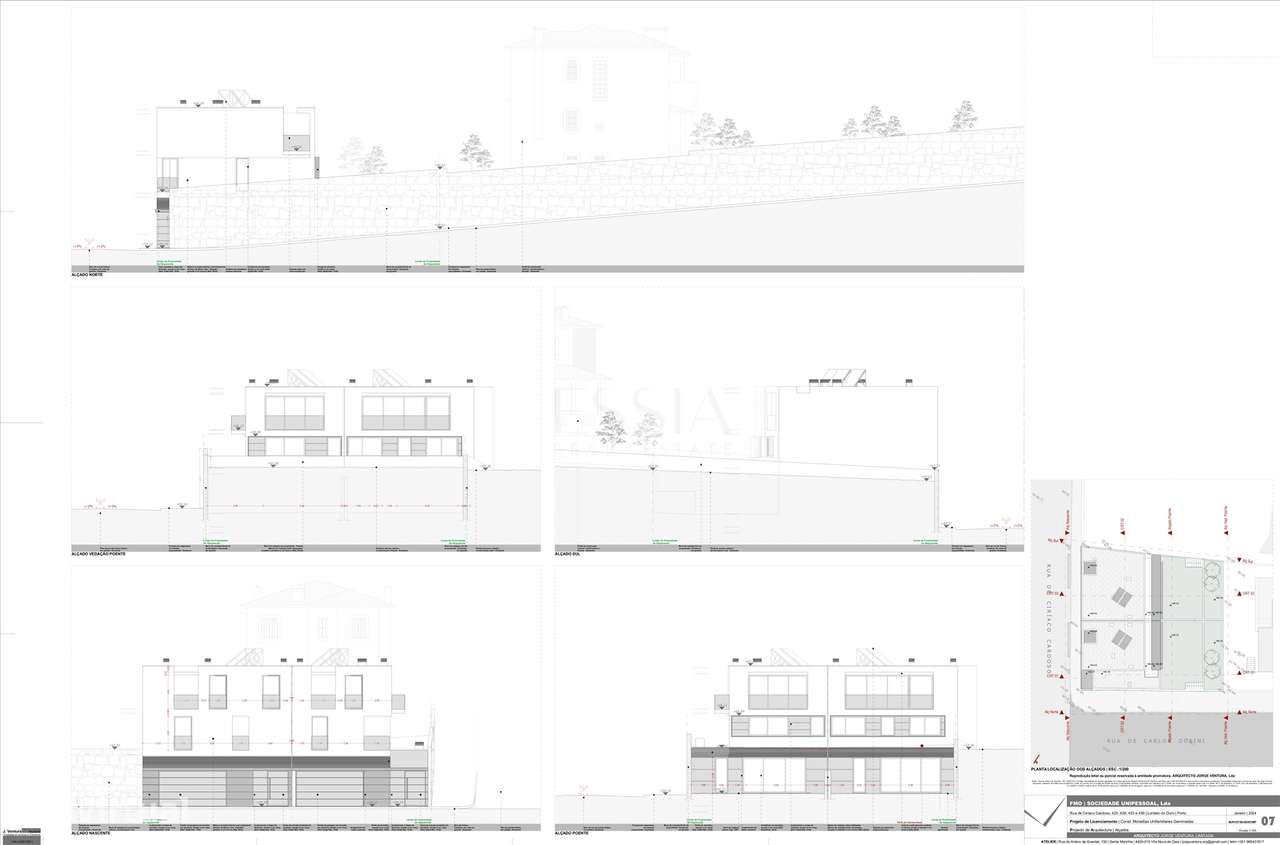 Moradia Geminada T3+1 com Jardim e Três Frentes na Boavista-45