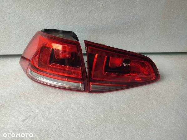 VW GOLF VII 5G0 LAMPA LAMPY LEWY TYŁ TYLNE LEWE - 1