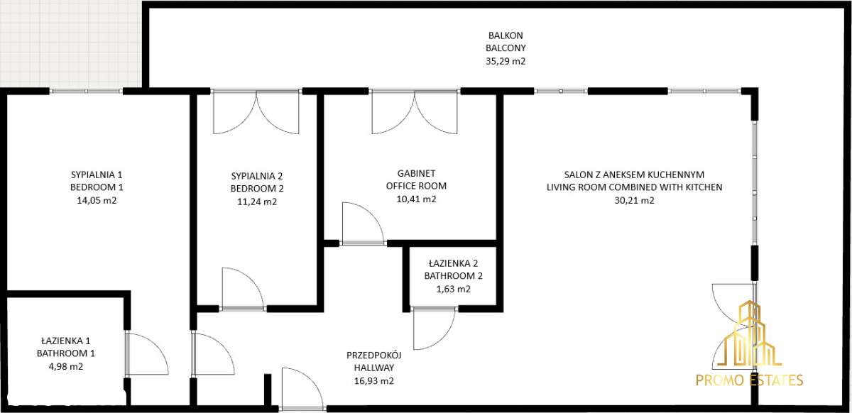 4-pokojowe mieszkanie z tarasem i garażem-11