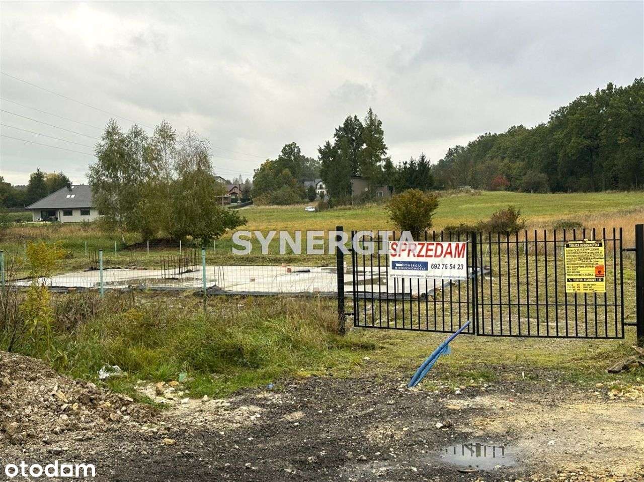 Działka z rozpoczętą budową, blisko lasu Nowa Cena-6