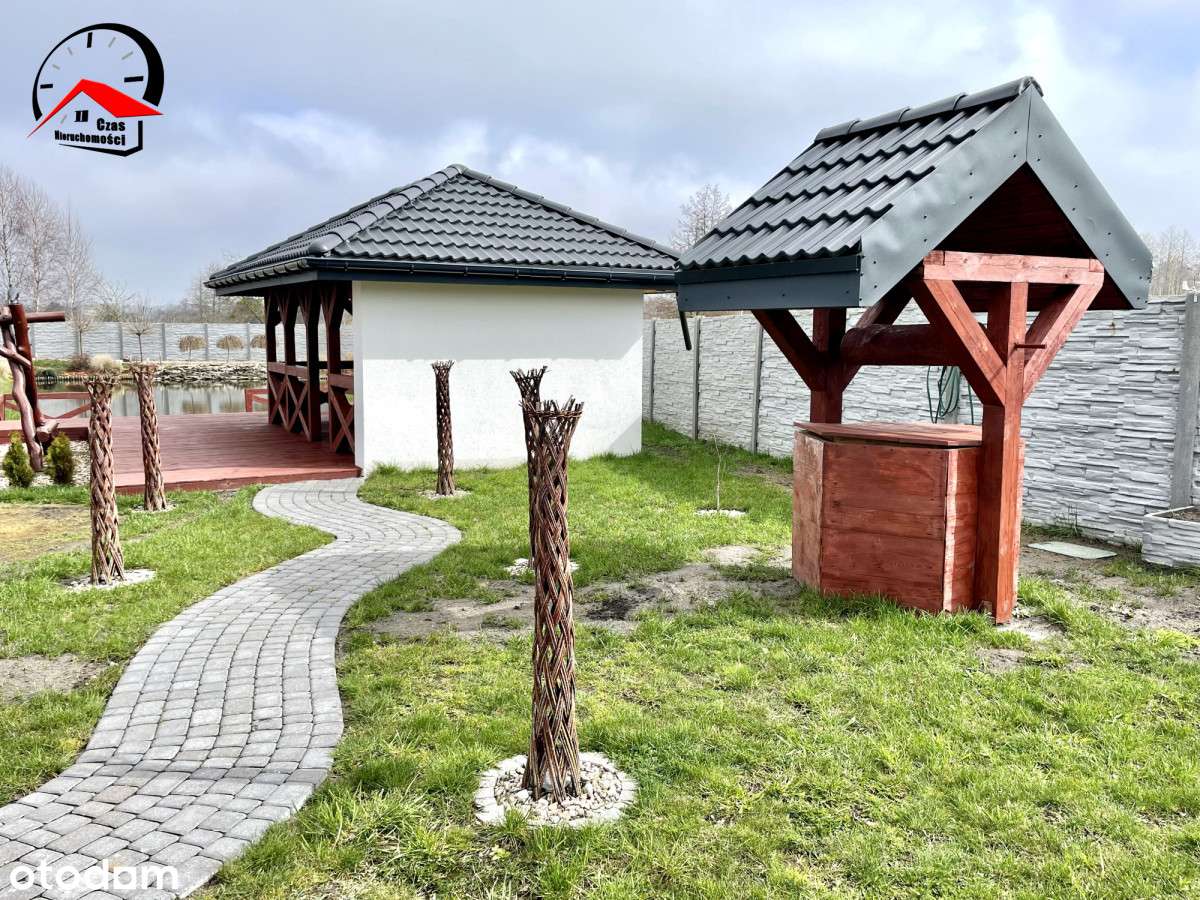 Dom ze stawem na dużej działce! Obniżka Ceny.-18